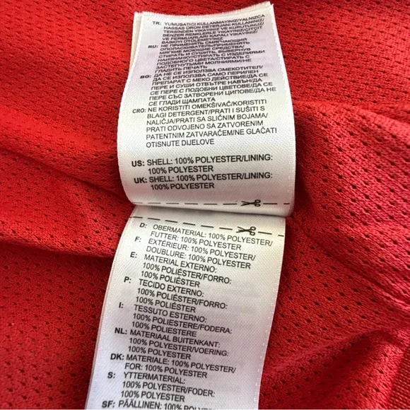 Adidas Red and Blue Floral Print Jacket Size XS - Picture 14 of 15